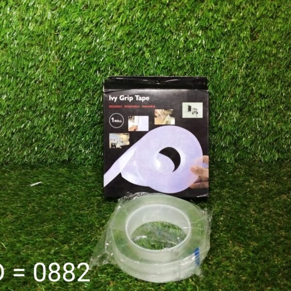 Double Sided Nano Adhesive Tape, 3 meter Washable Traceless Nano Gel Tape