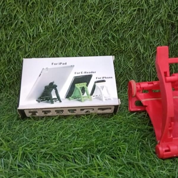 Adjustable Foldable Plastic Mobile Stand – Premium Stand for Home & Office