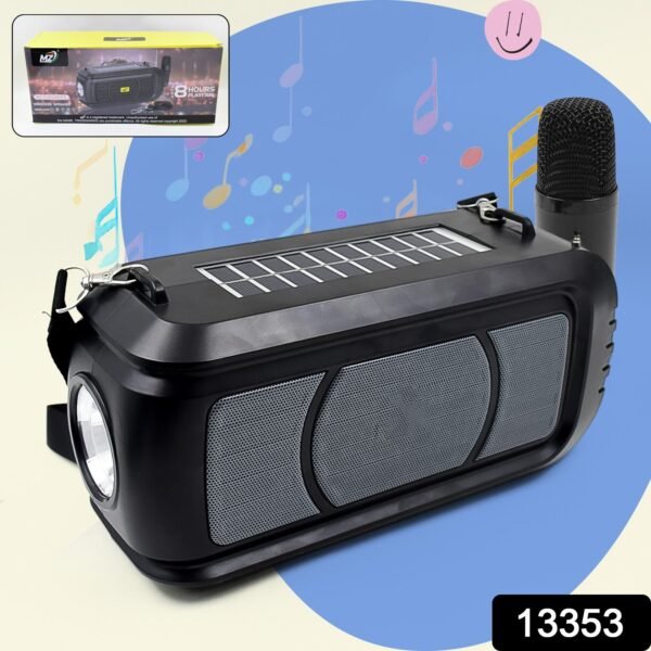 68c52ad0-ca2c-4c6b-884f-513b14b6beca.jpg Wireless Bluetooth Speaker 5W High Bass with Wireless Mic / Microphone