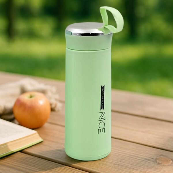 Water Bottle 400 ML Leak Proof Glass Bottle for Daily Water  1 Pc