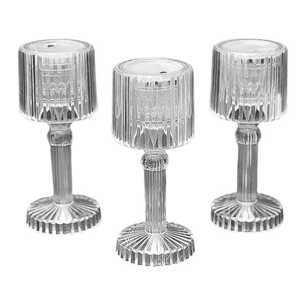 6958_mini_led_desk_lamp_1pc.jpg Mini Acrylic LED Desk Lamps Table Lamp Portable Crystal, Diwali (1 Pc / Small)