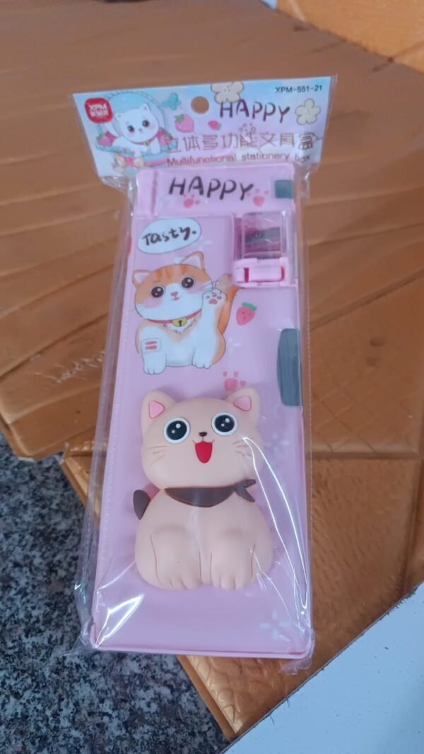 6990e0fb-08f2-42f6-82bf-8d821339652a.jpg Magnetic Pencil Case / Compass Box With Sharpener (1 Pc)