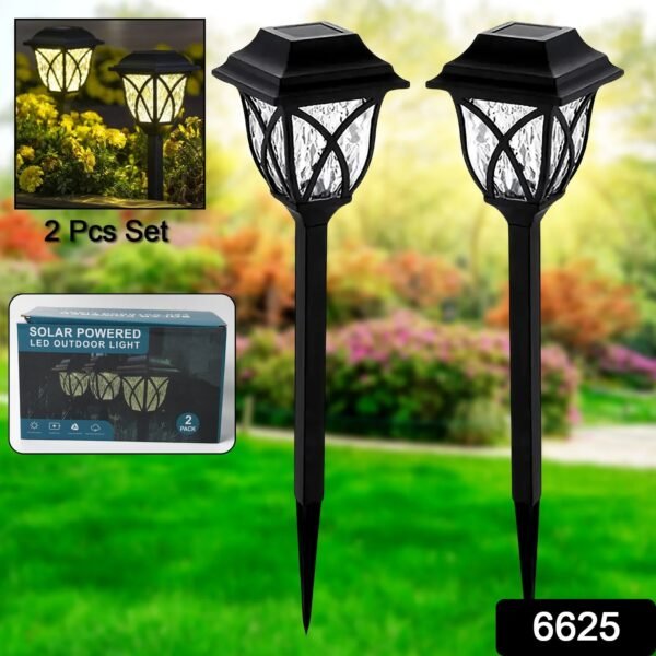 69d006de-5dff-4e68-9de9-740897475d6a.jpg Solar Garden Lights LED Outdoor Stake Spotlight Fixture Garden Light (Pack of 2pc )
