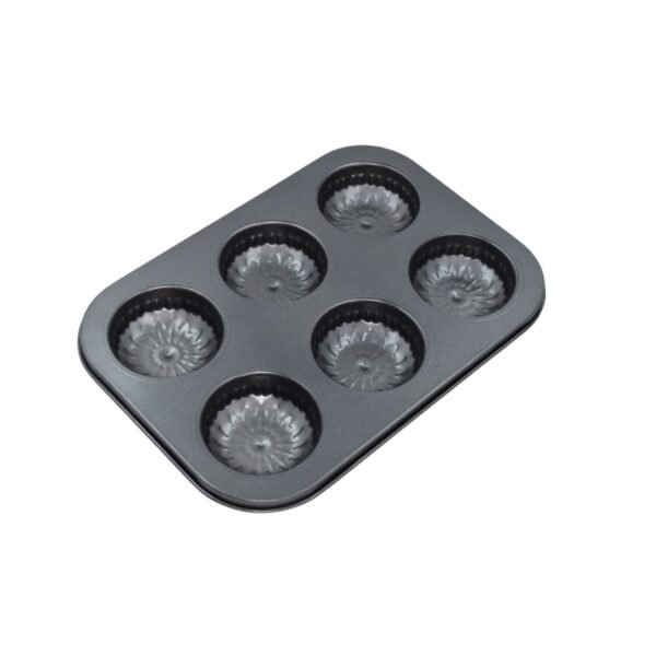 6 slot Non-Stick Muffins Cupcake Pancake Baking Molds