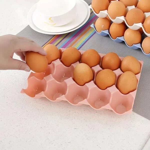 6_1500x1500_crop_center_467b5603-ae50-457f-b802-2bf83ff2c8dc.jpg 15 Cavity Plastic Egg Tray Egg Trays for Storage with 15 Eggs Holder (4 Pc Set)