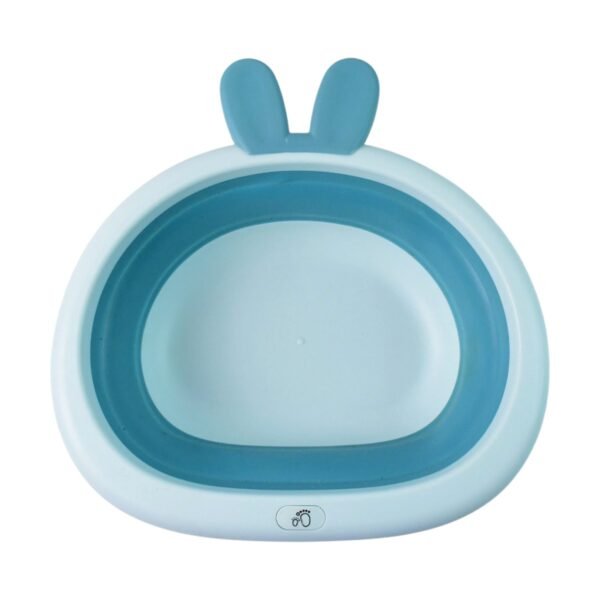 Foldable Multipurpose Collapsible Basin with Bunny Ear Handle