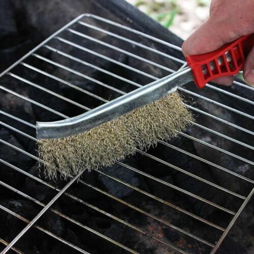 Stainless steel wire hand brush metal cleaner rust paint removing tool