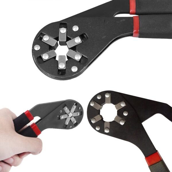 Multi-Function Hexagon Wrench Adjustable Bionic Plier Spanner Repair Hand Tool