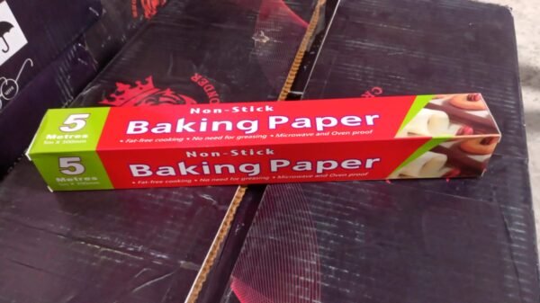 Non-Stick Parchment Paper – Easy Cleanup for Baking & Cooking (5 Mtr)