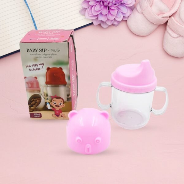 Baby Milk Sippy Mug – Leakproof Lightweight Nursing Cup for Kids (250 Ml / 1 Pc)