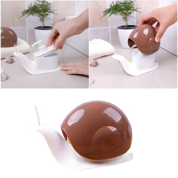 6_6f03a9a9-b37e-4db8-8246-2187a3217adc.jpg Portable Snail Shape Liquid Soap Dispenser