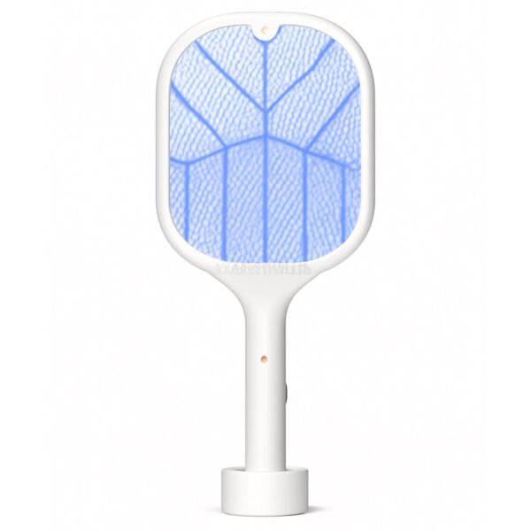 6_702eb1fd-8389-4585-a34d-8bee74b1d44f.jpg Rechargeable Mosquito Killer Racket with UV Light & USB Charging Base