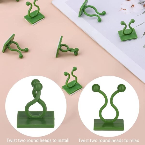 Money Plant Support Clips Vine Plant (10 Pcs Set)