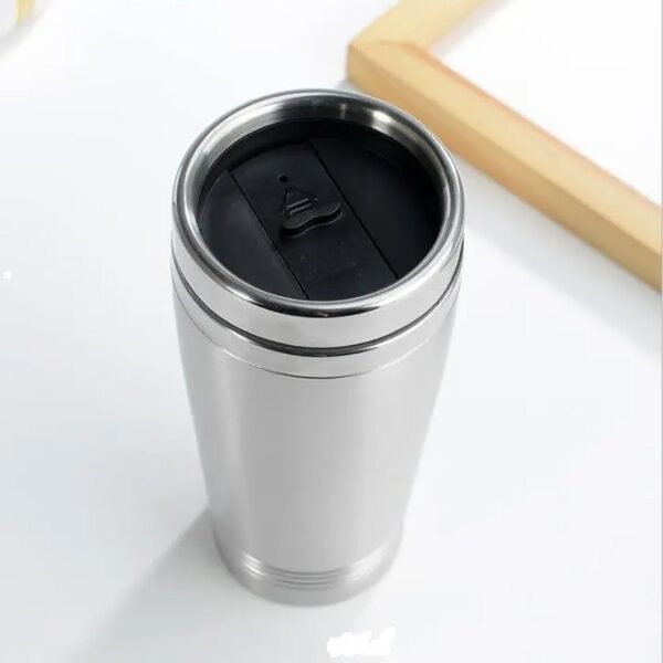 6_bb202bb7-81df-4a4c-8f65-151699b356e2.jpg Stainless Steel Coffee Mug (1 Pc / With lid & Handle)