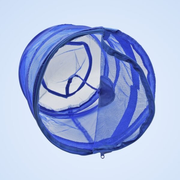 Mesh Up Laundry Hamper Foldable Portable Dirty Clothes Basket for Bedroom Kids Room