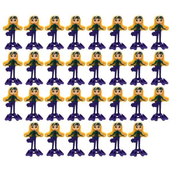 30pc Colorful mermaid (jalapari) dolls toy