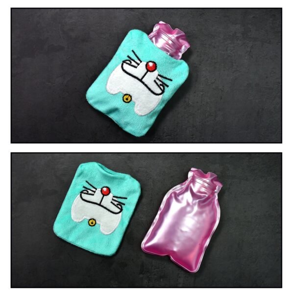 6_d7a95e61-d29c-4b45-9fb7-aec325e58bd3.jpg 1 Pc Doremon Cartoon small Hot Water Bag with Cove