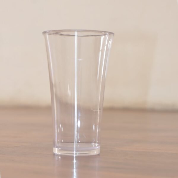 Plastic Drinking Glass Juice Glass Water Glass Set of 6 Transparent Glass