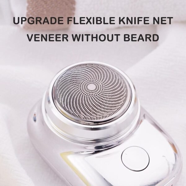 Mini Electric Shaver Portable Rechargeable Wireless Beard Hair Razor for Men and Women