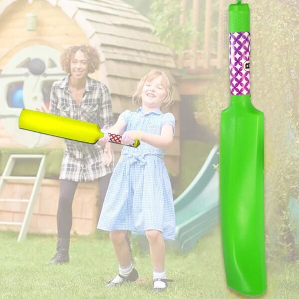 Plastic Cricket Bat and Ball Toy for Kids