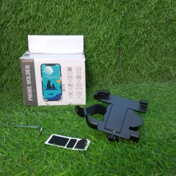 Mobile Phone Holder  View Mirror Mount Solid Metal Cradle for Bike and Phones