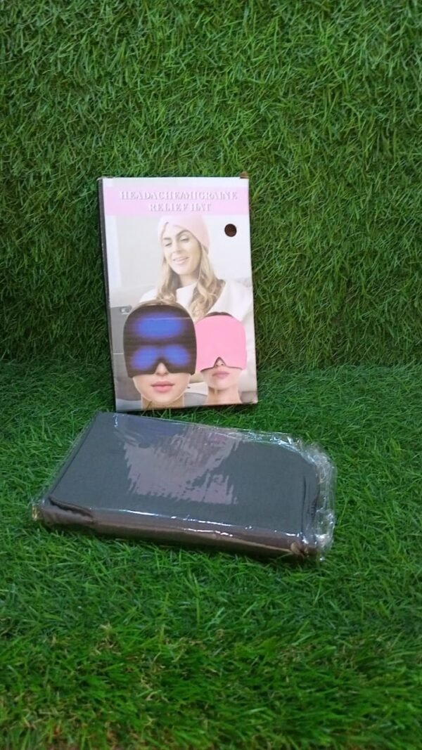 Migraine and Headache Relief Cap: Ice Wrap for Tension & Sinus Relief