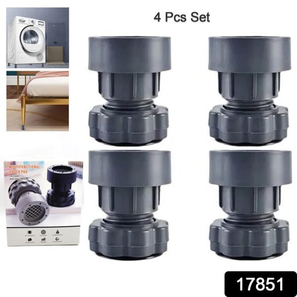 6b498257-0e15-402d-beb4-5c1cb0e9514b.jpg Plastic Washing Machine Vibration Feet (4 Pcs Set)