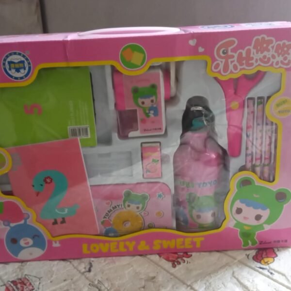 6bbd6be5-4079-4432-89b9-22e0e51c44af.jpg 12-Piece Stationery Set: Pencil Box, Pencils, Erasers & More