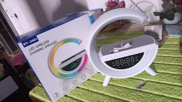 6cc25b2c-0481-49b5-bdcc-74055935eab2.jpg G Lamp Speaker - 3-in-1 Bluetooth Speaker with Fast Wireless Charging (1 Pc)