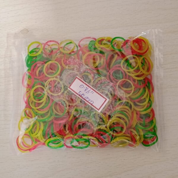 Unbreakable Nylon Rubber Bands Reusable Elastic for Office Home