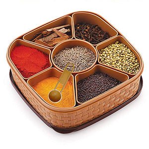 6d654465vv.jpg Masala Rangoli Box Dabba for keeping Spices
