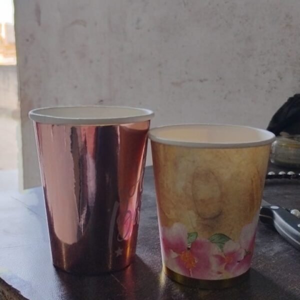 6d8ba4c2-ff1b-47ec-840c-c6fcd323875b.jpg Disposable Paper Cups, Disposable Tea, Coffee Cups (24 Pcs Set / Mix Color & Design)
