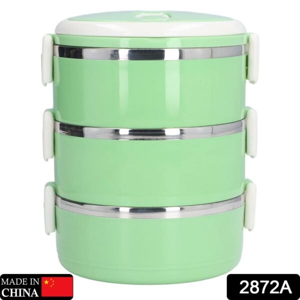 3 Layer Doraemon Lunch Box Tiffin