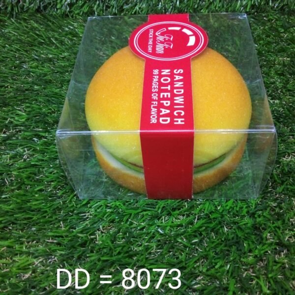 Burger Shaped Note / Sticky Notes / Memo Notes, Unique Mini Notes (Multicolor)