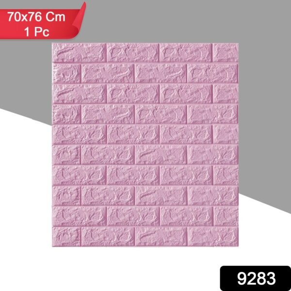 Wallpaper 3D Foam Wallpaper Sticker Panels (70 x 76 Cm / 1 Pc)