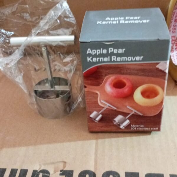 6f5ef889-51be-4f73-8ab8-ef426690ec7c.jpg Corer Pear Core Separator Vegetable, Fruit Hole Remover Coring Tool (1 Pc)