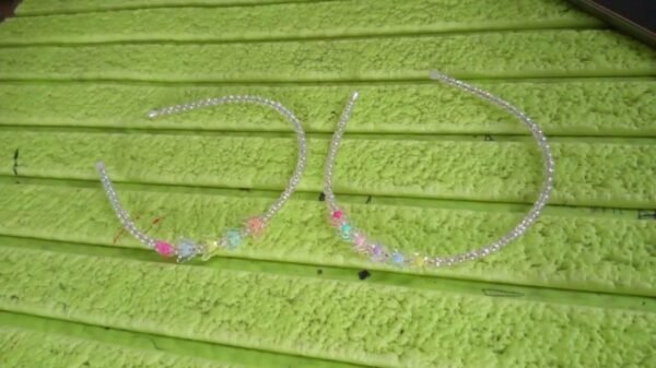 Metal Handmade Colorful Hair beads (1 Pc / Mix Design)