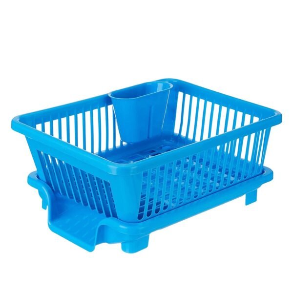 6image_0aa9c3e4-416d-4e33-96e3-c403c71fe014.jpg Plastic Sink Dish Drainer Drying Rack (With Brown Box) ( MOQ :- 3 Pc)
