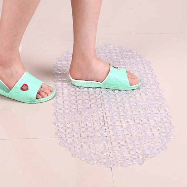 Nonslip Soft Rubber Bath Mat for Bathtub and Shower