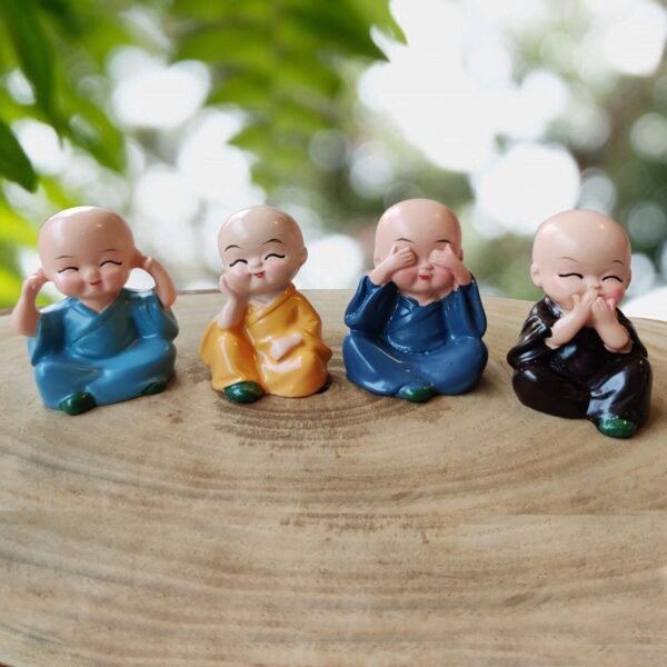 Baby Buddha 4Pc and show piece used for house, office and official decorations etc