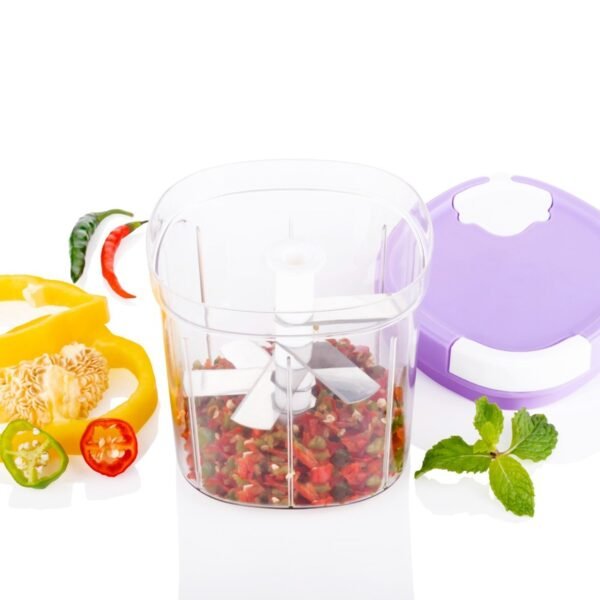 2 in 1 Handy Chopper & Slicer for Fruits, Veggies & Cheese