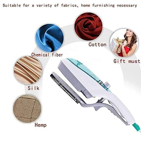 Handheld Steam Iron Portable Garment Steamer Set for Clothes & Travel Use