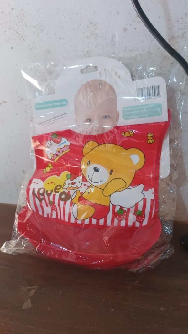 70a37d4f-cf81-415e-aef4-f23b1b2712d1.jpg Multifunctional Waterproof BPA Free Reusable Soft Fabric Plastic Baby Bib (1 Pc)