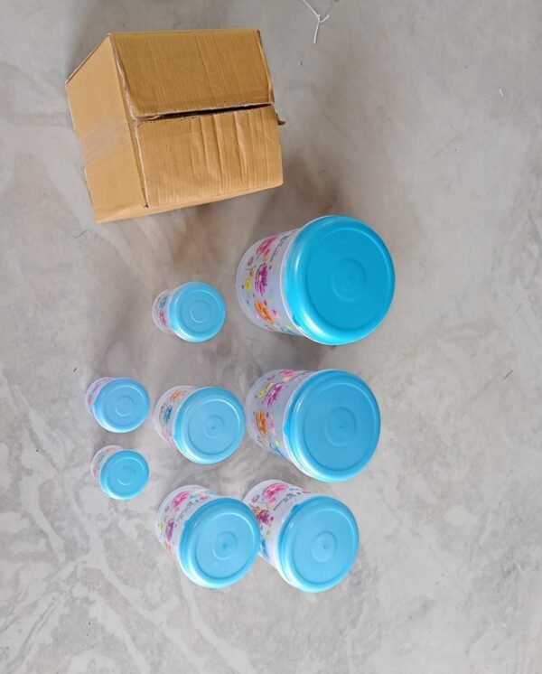 Air Tight Plastic Transparent Container Set