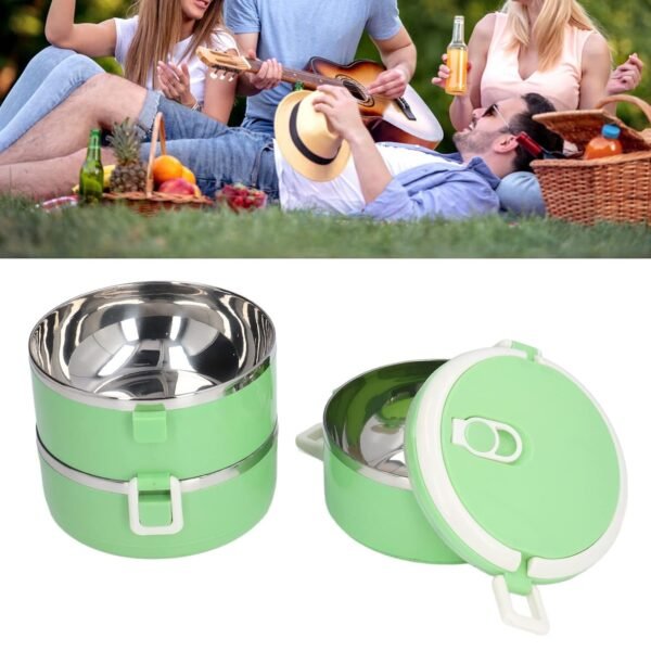 3 Layer Doraemon Lunch Box Tiffin