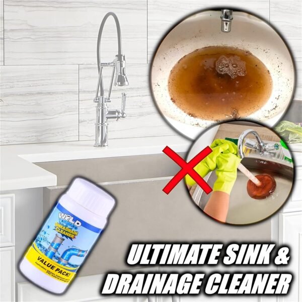 71AFDG7-6GS._AC_SL1500.jpg Powerful Sink and Drain Cleaner, Super Clog Remover (110 Gm)