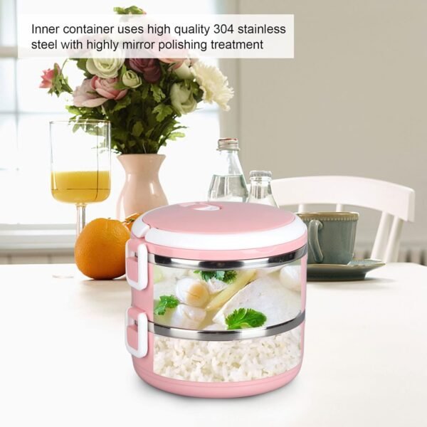 Doraemon 2-Layer Lunch Box – Steel Tiffin Box for Home, Office & School Use