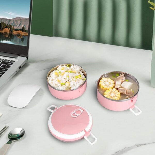 Doraemon 2-Layer Lunch Box – Steel Tiffin Box for Home, Office & School Use