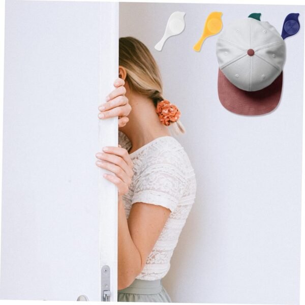 Bird Hook self Adhesive Hooks Wall Mounted Hook Shower Towel Hook (4 Pc Set)