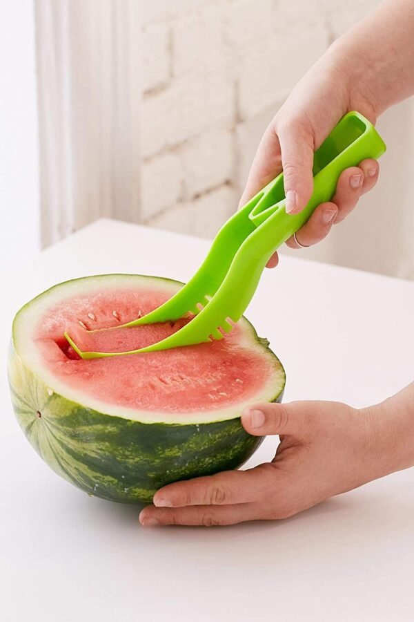 71al_JnSymL._SL1500.jpg Plastic Watermelon Cutter, Slicer, Corer & Server – Easy to Use Fruit Tool